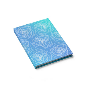 Blue Roses Journal - Blank