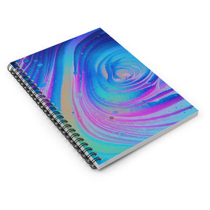 Deep Abyss Spiral Notebook - Ruled Line