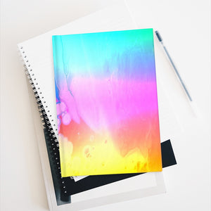 Neon Afterburn Journal - Ruled Line