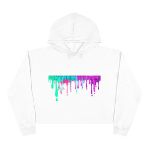 Don't Drink the Paint Crop Hoodie