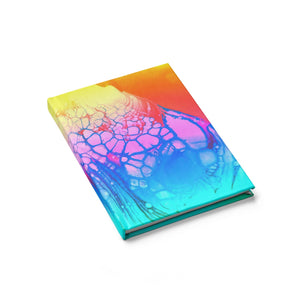 Neon Afterburn Journal - Blank