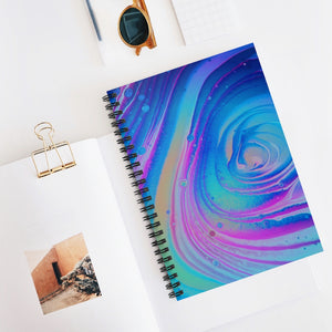 Deep Abyss Spiral Notebook - Ruled Line
