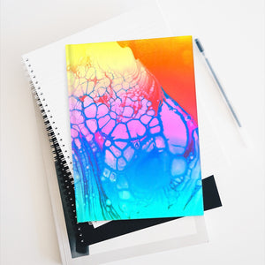 Neon Afterburn Journal - Blank
