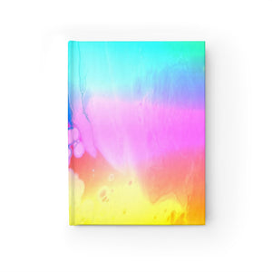 Neon Afterburn Journal - Ruled Line