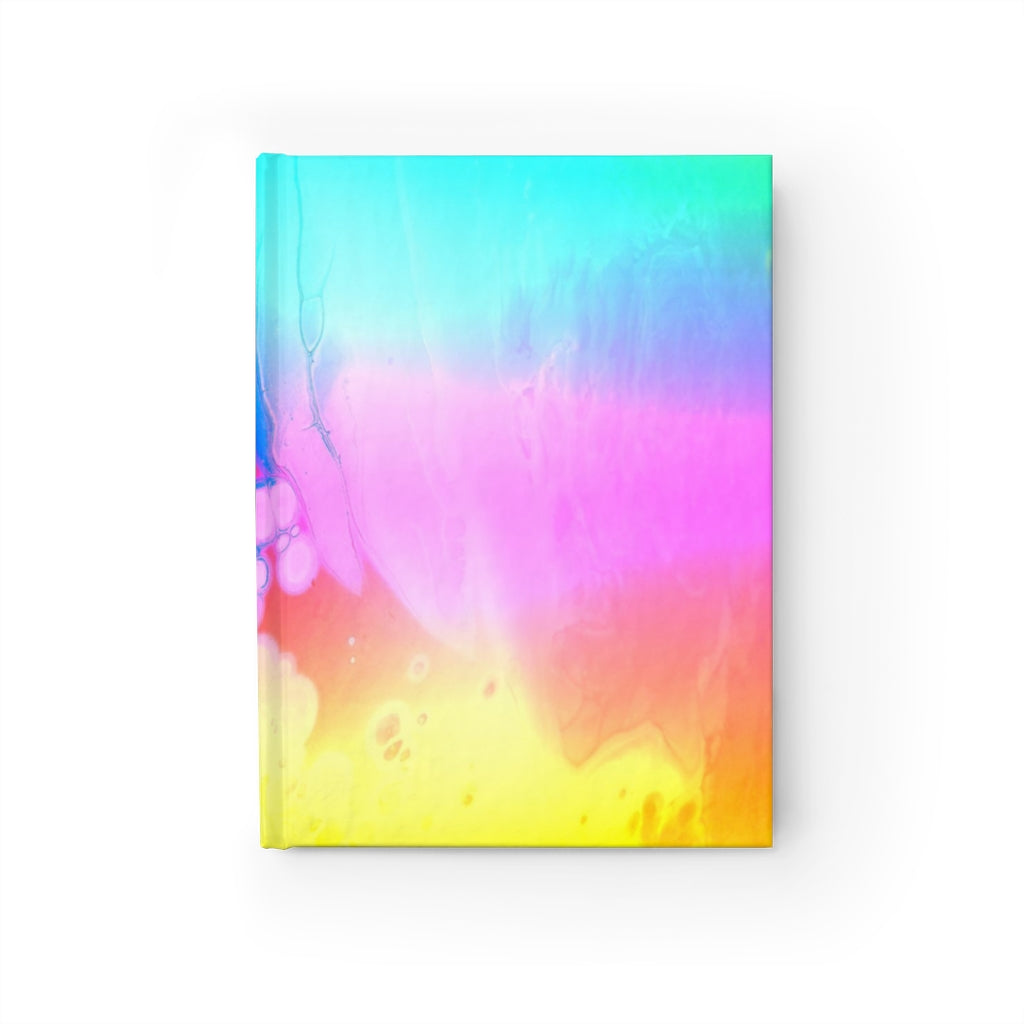 Neon Afterburn Journal - Ruled Line