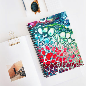Peppermint Spiral Notebook - Ruled Line