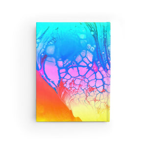 Neon Afterburn Journal - Ruled Line