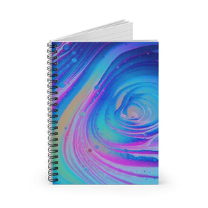 Deep Abyss Spiral Notebook - Ruled Line