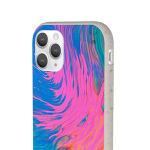 Bright and Colorful Biodegradable Case