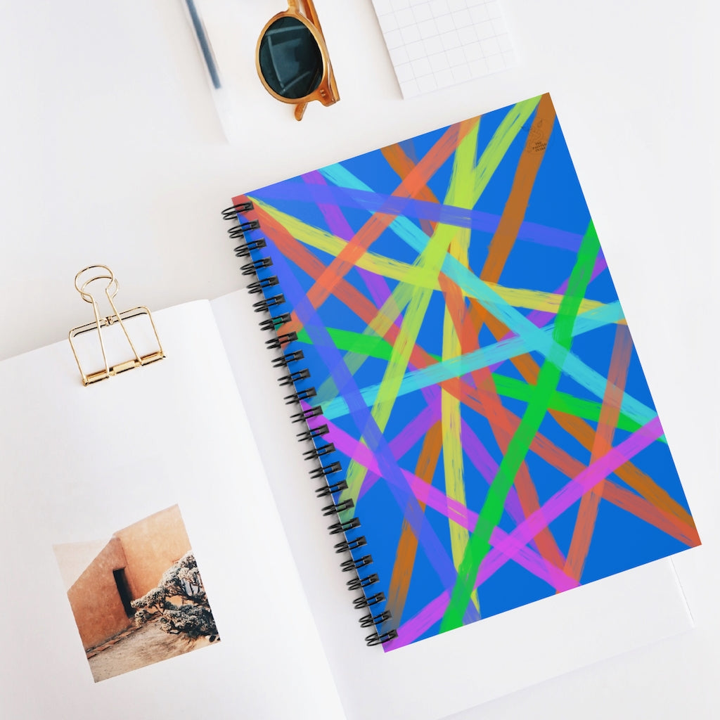 Kerplunk Inspired Spiral Notebook - Ruled Line