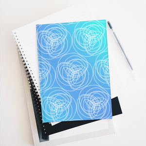 Blue Roses Journal - Blank