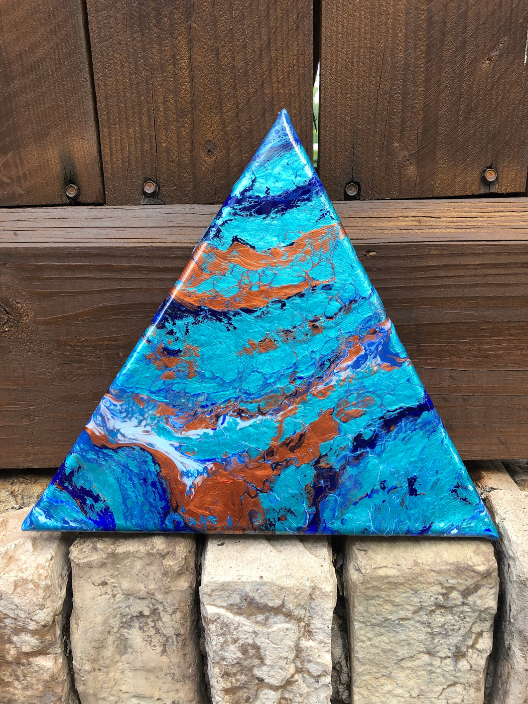 Chaotic, Colorful Triangle