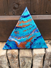 Load image into Gallery viewer, Chaotic, Colorful Triangle
